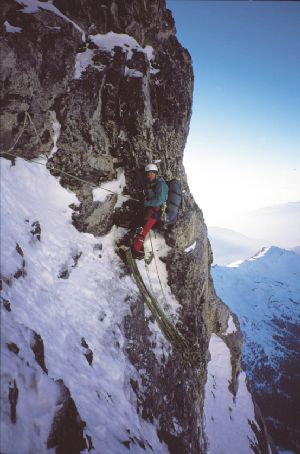 Access to the Traverse of the Gods is directly above Martin